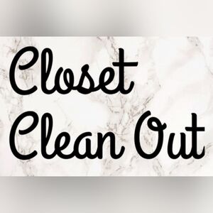 Closet sale